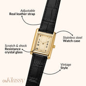 Solene | Leather Gold