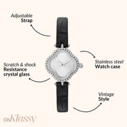 Vespera | Leather Silver