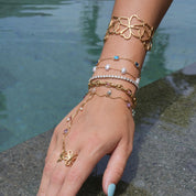 Nuvia Pearl Bracelet | 18K Gold-Plated