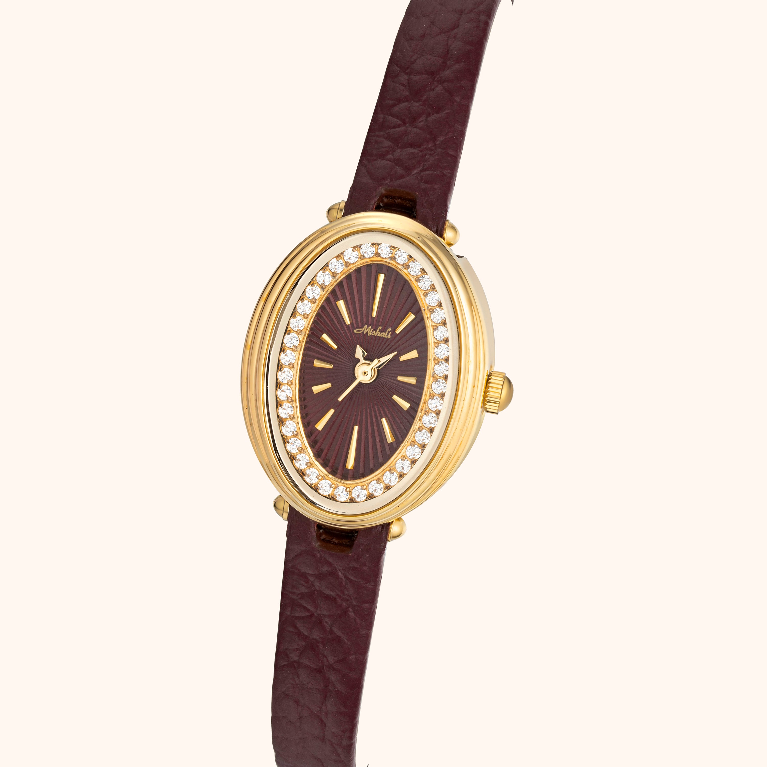 Livia | Leather Gold