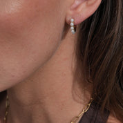Lorena Hoop Earrings | 18K Gold-Plated