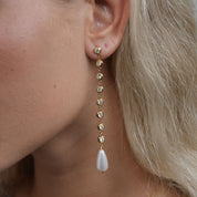 Althena Drop Earrings | 18K Gold-Plated