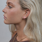 Loisa Hoop Earrings | 18K Gold-Plated