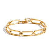 Ariste Link Bracelet | 18K Gold-Plated