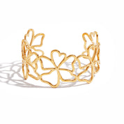 Amoura Bloom Cuff | 18K Gold-Plated