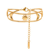 Astra Luna Bracelet | 18K Gold-Plated