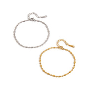 Diana Bead Bracelet | 18K Gold-Plated / Sterling Silver
