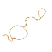 Lorelei Glow Ring Bracelet | 18K Gold-Plated