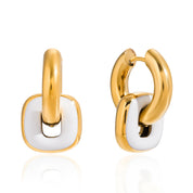 Azalea Link Earrings | 18K Gold-Plated