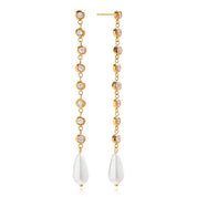 Althena Drop Earrings | 18K Gold-Plated