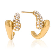Kaila Hoop Earrings | 18K Gold-Plated
