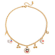 Alessandra Charm Necklace