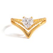 Ivelisse Solitaire Ring | 18K Gold-Plated