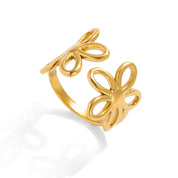 Eirlys Blossom Ring | 18K Gold-Plated