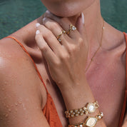 Ivelisse Solitaire Ring | 18K Gold-Plated